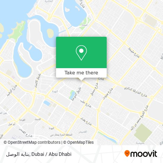 بناية الوصل map