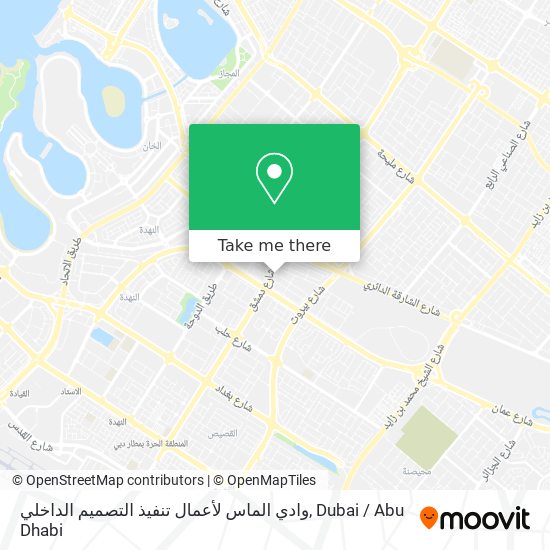 وادي الماس لأعمال تنفيذ التصميم الداخلي map