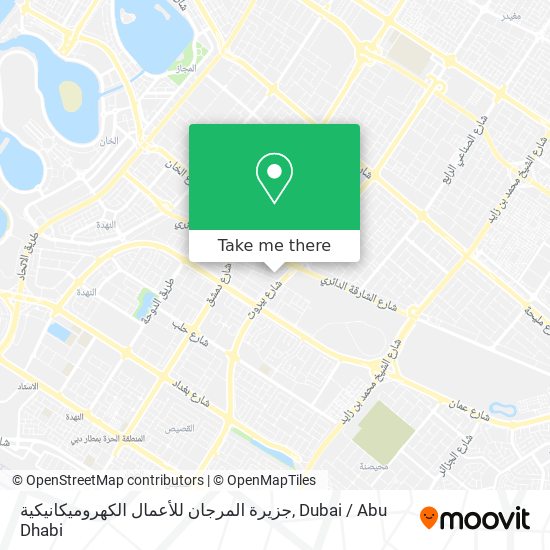 جزيرة المرجان للأعمال الكهروميكانيكية map