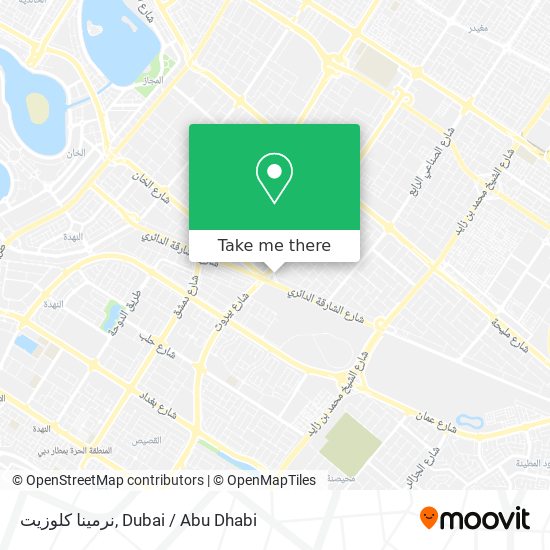 نرمينا كلوزيت map