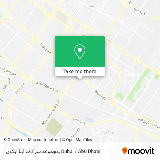 مجموعه شركات ايتا ابكون map