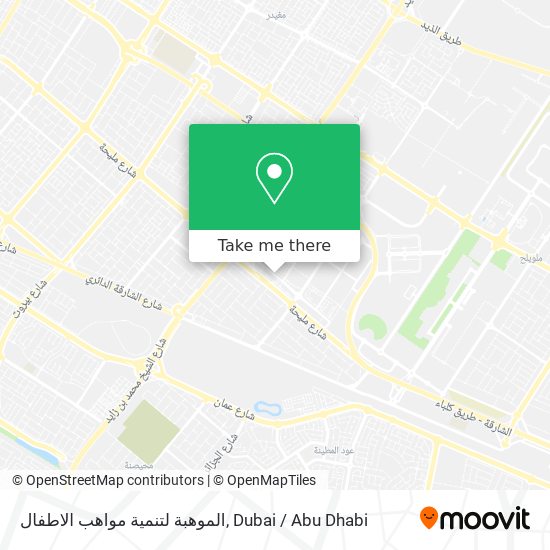 الموهبة لتنمية مواهب الاطفال map