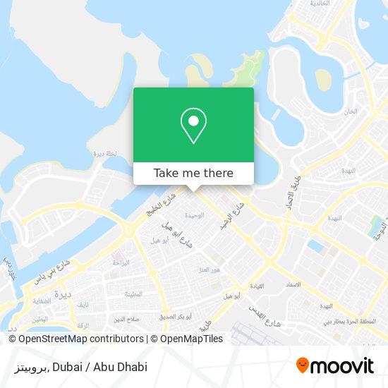 بروبيتز map