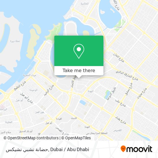 حضانة تشبي تشيكس map