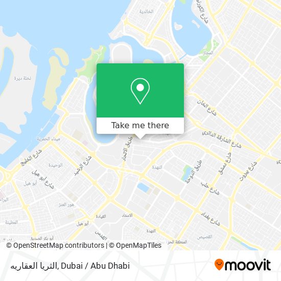 الثريا العقاريه map