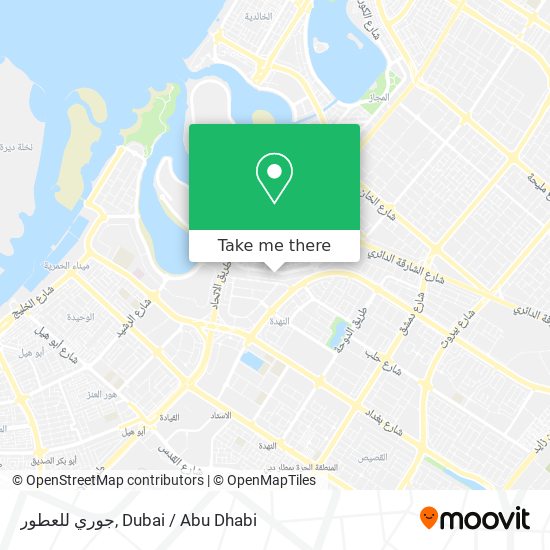 جوري للعطور map