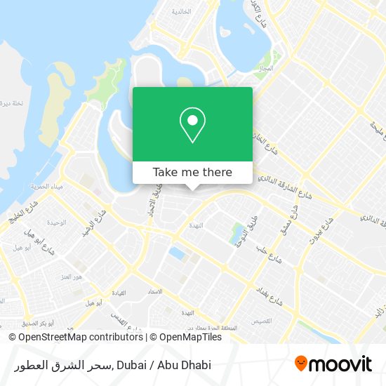 سحر الشرق العطور map