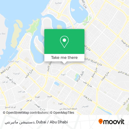 دستنيشن ماتيرنتي map