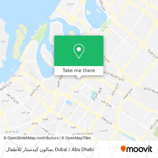 صالون كيدستار للأطفال map