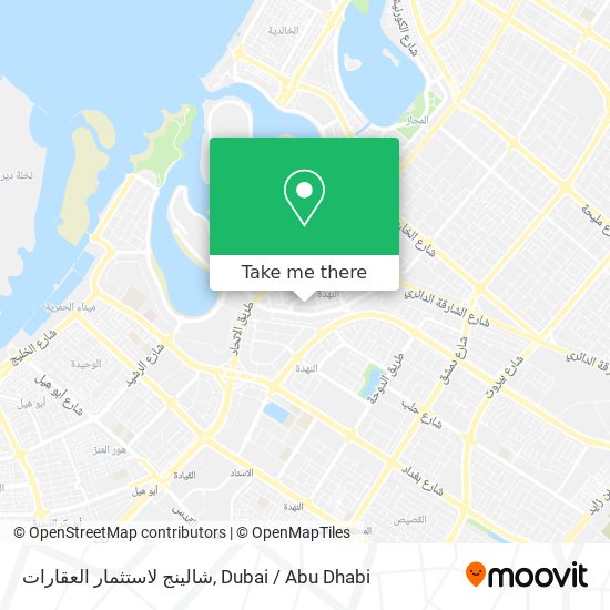 شالينج لاستثمار العقارات map