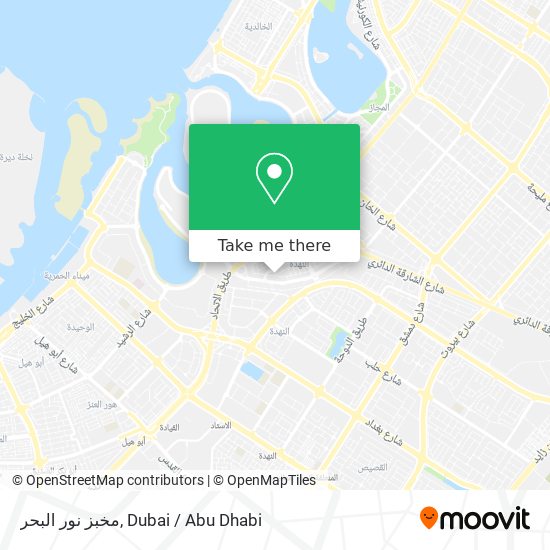 مخبز نور البحر map