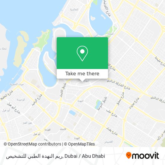 ريم النهدة الطبي للتشخيص map