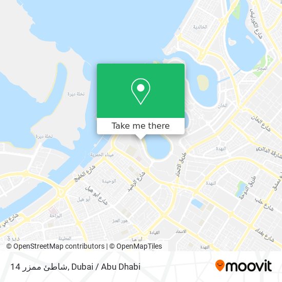 شاطئ ممزر 14 map