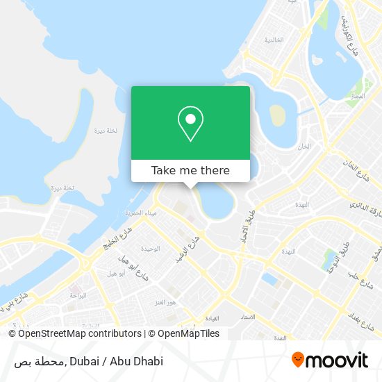 محطة بص map