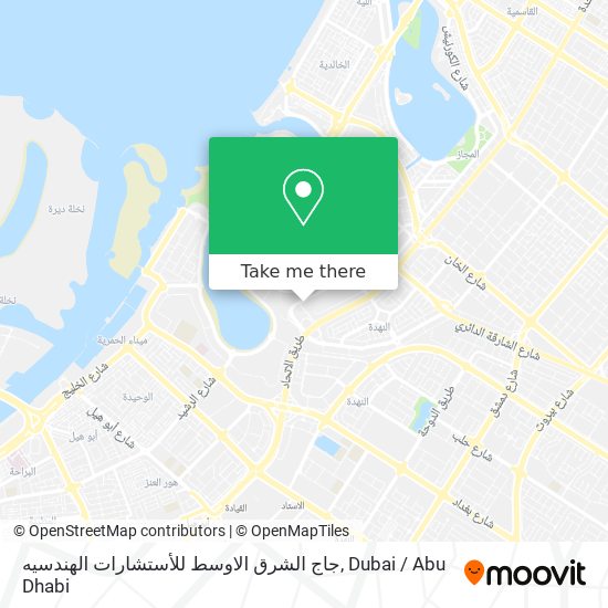 جاج الشرق الاوسط للأستشارات الهندسيه map