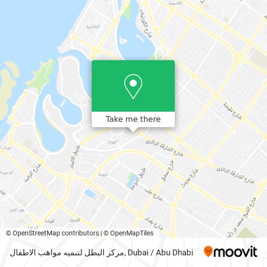 مركز البطل لتنميه مواهب الاطفال map