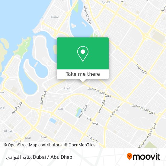 بنايه البوادي map