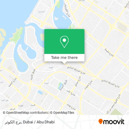 برج الكوثر map