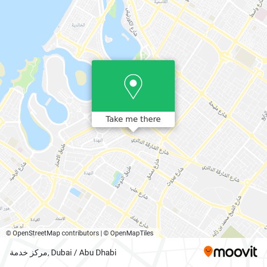 مركز خدمة map