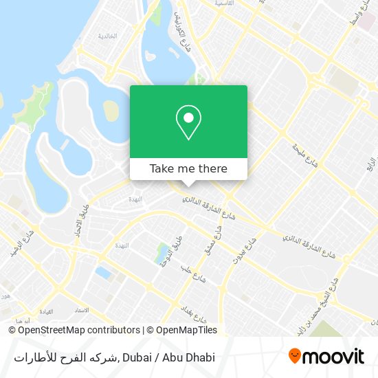 شركه الفرح للأطارات map