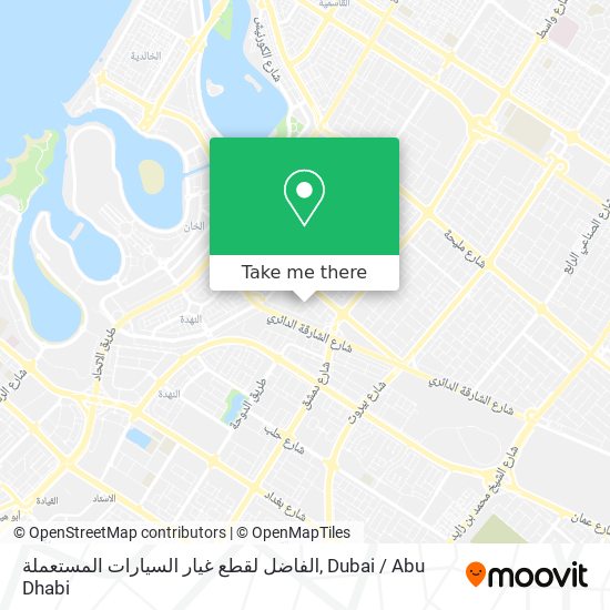 الفاضل لقطع غيار السيارات المستعملة map