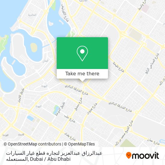 عبدالرزاق عبدالعزيز لتجاره قطع غيار السيارات المستعمله map