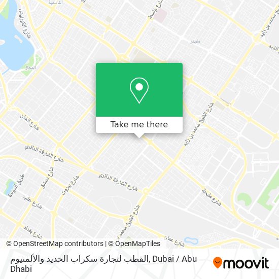 القطب لتجارة سكراب الحديد والألمنيوم map