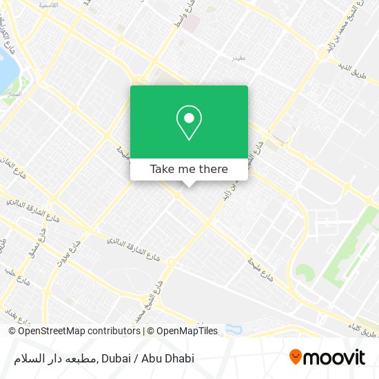 مطبعه دار السلام map