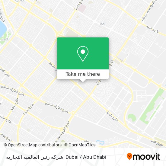 شركه رنين العالميه التجاريه map