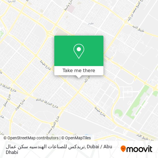 تريدكس للصناعات الهندسيه سكن عمال map