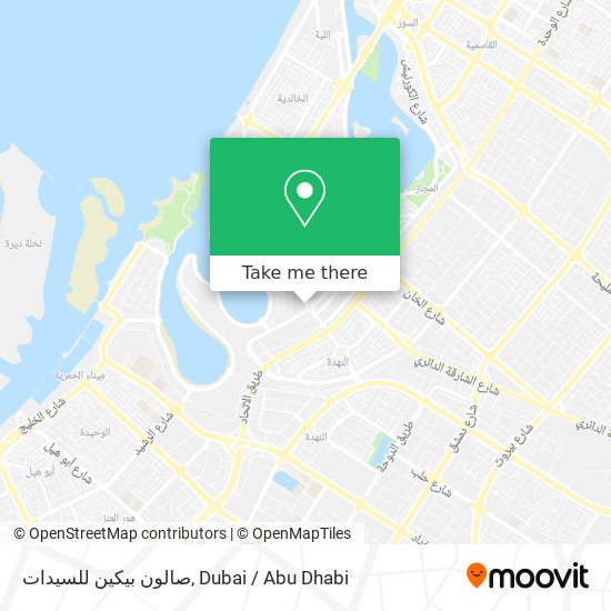 صالون بيكين للسيدات map