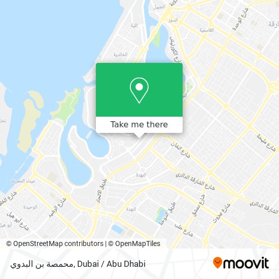 محمصة بن البدوي map