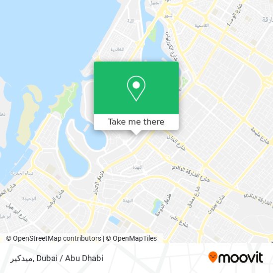 ميدكير map