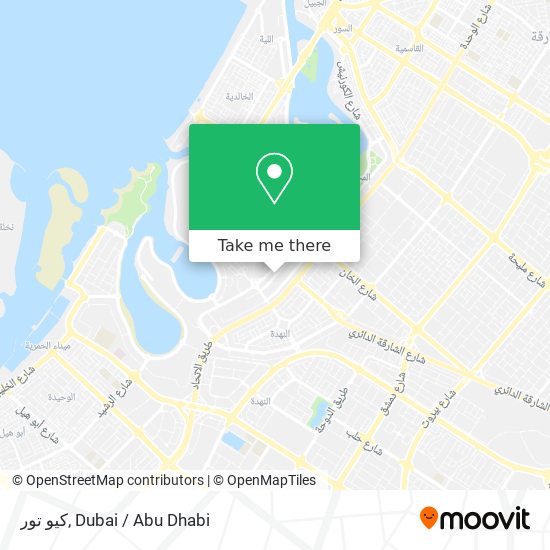 كيو تور map