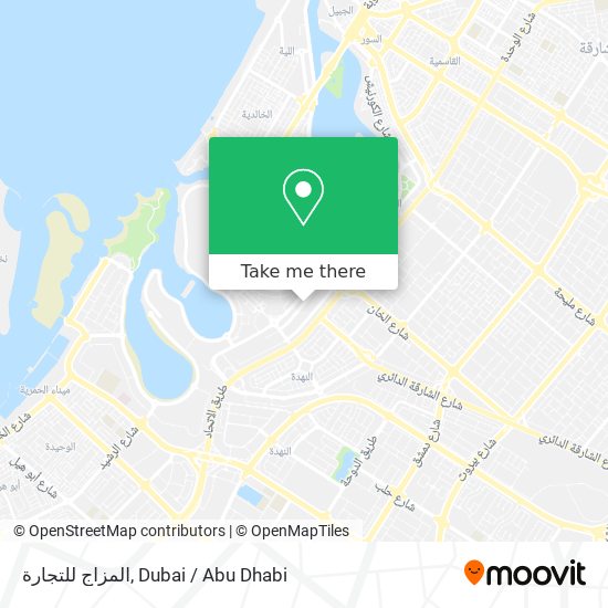 المزاج للتجارة map