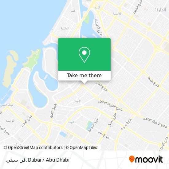 فن سيتي map