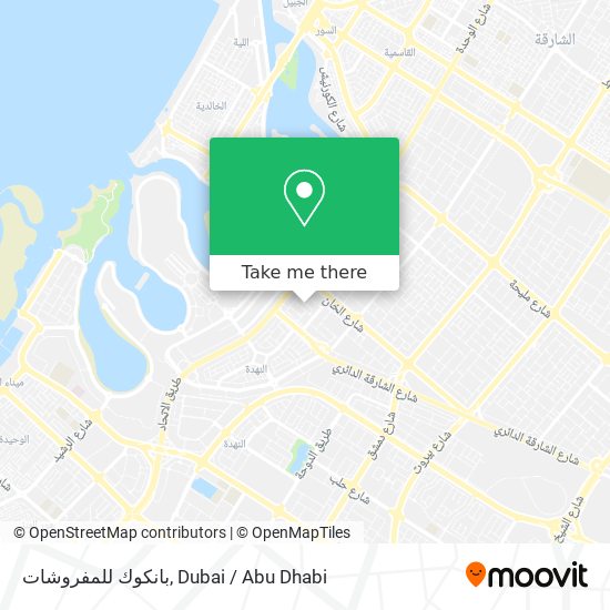 بانكوك للمفروشات map