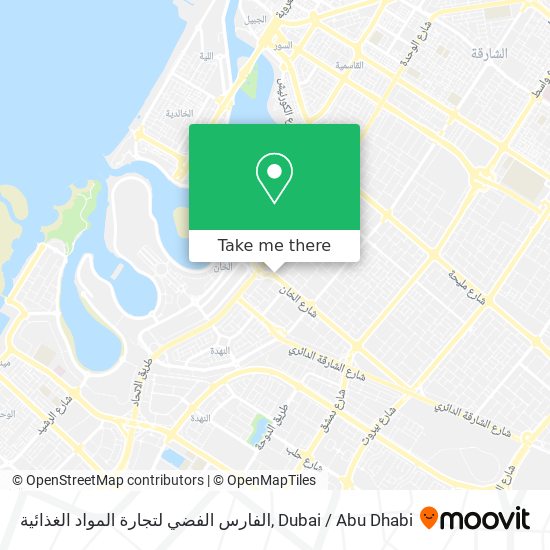 الفارس الفضي لتجارة المواد الغذائية map