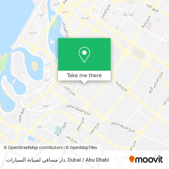 دار مسافي لصيانة السيارات map