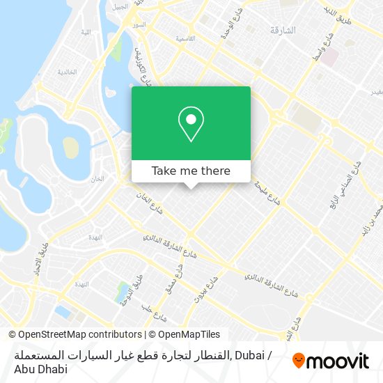 القنطار لتجارة قطع غيار السيارات المستعملة map