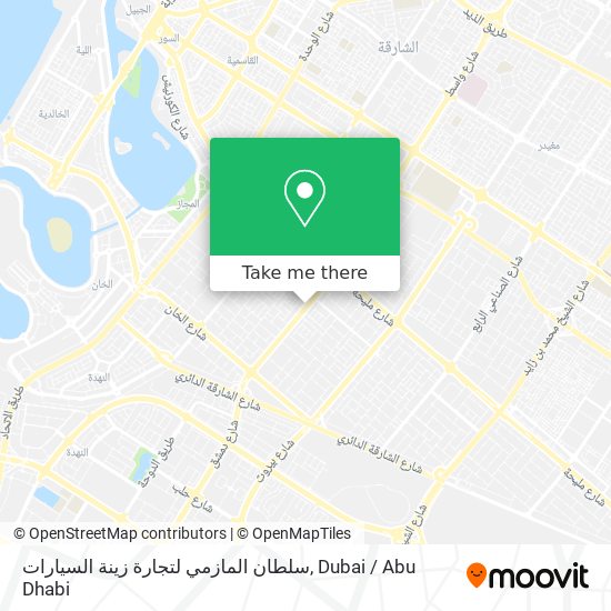 سلطان المازمي لتجارة زينة السيارات map