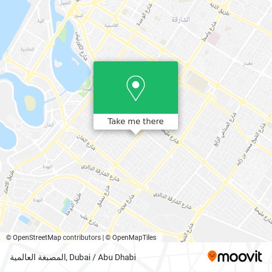 المصبغة العالمية map