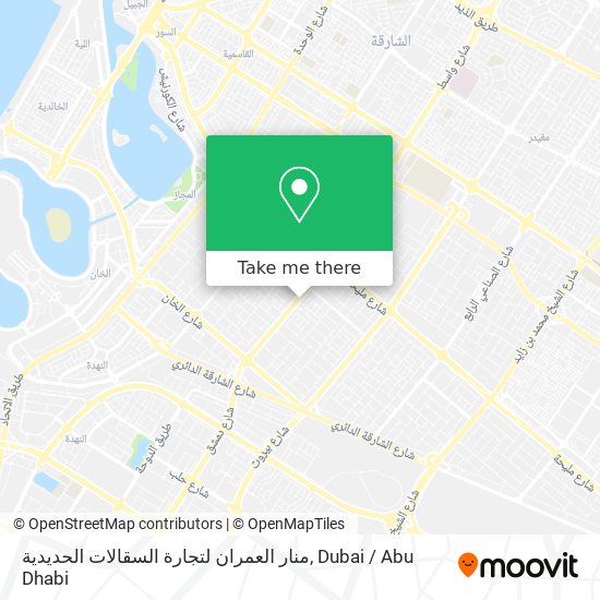 منار العمران لتجارة السقالات الحديدية map