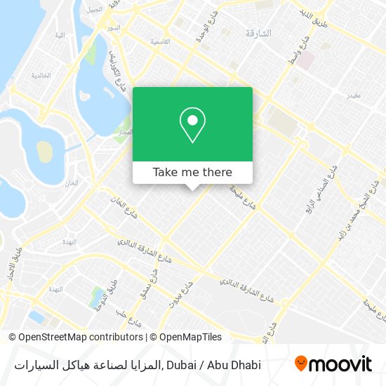 المزايا لصناعة هياكل السيارات map