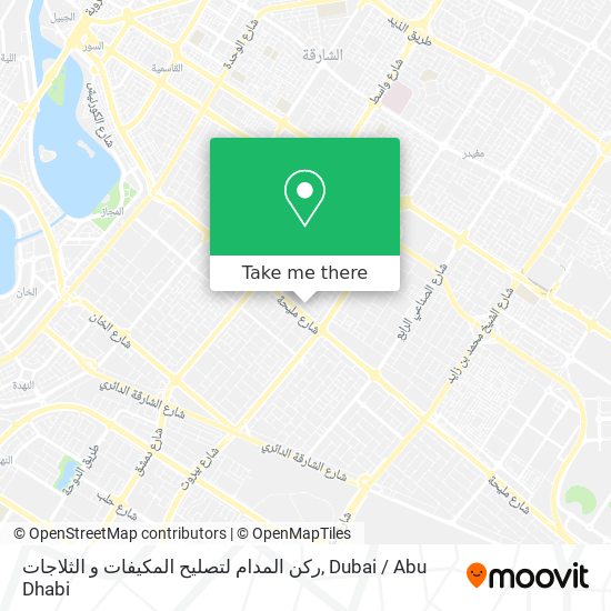 ركن المدام لتصليح المكيفات و الثلاجات map