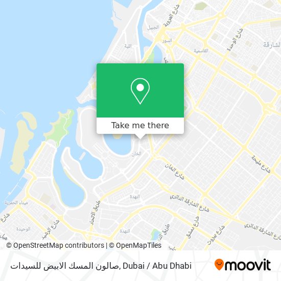 صالون المسك الابيض للسيدات map