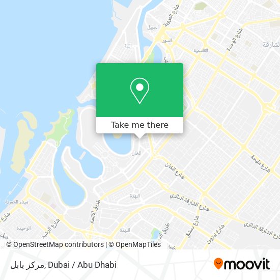 مركز بابل map