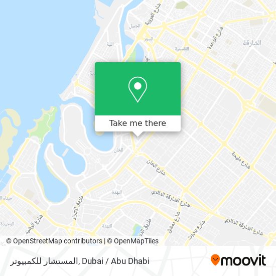 المستشار للكمبيوتر map