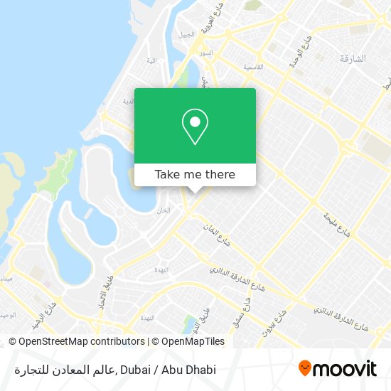 عالم المعادن للتجارة map