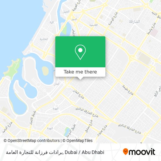 برادات فرزانة للتجارة العامة map